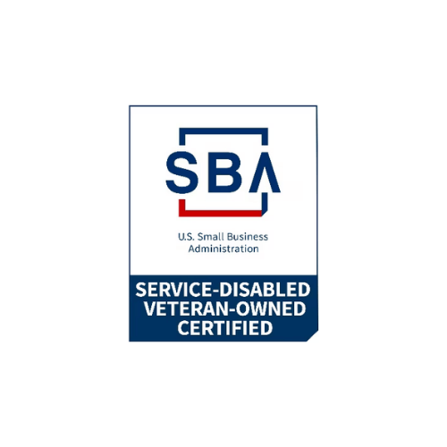 U.S Small Business Administration Logo, Service-disabled veteran-owned Certified